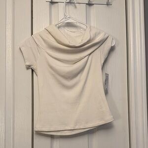 Ricki's Cream Cowl Neck Top